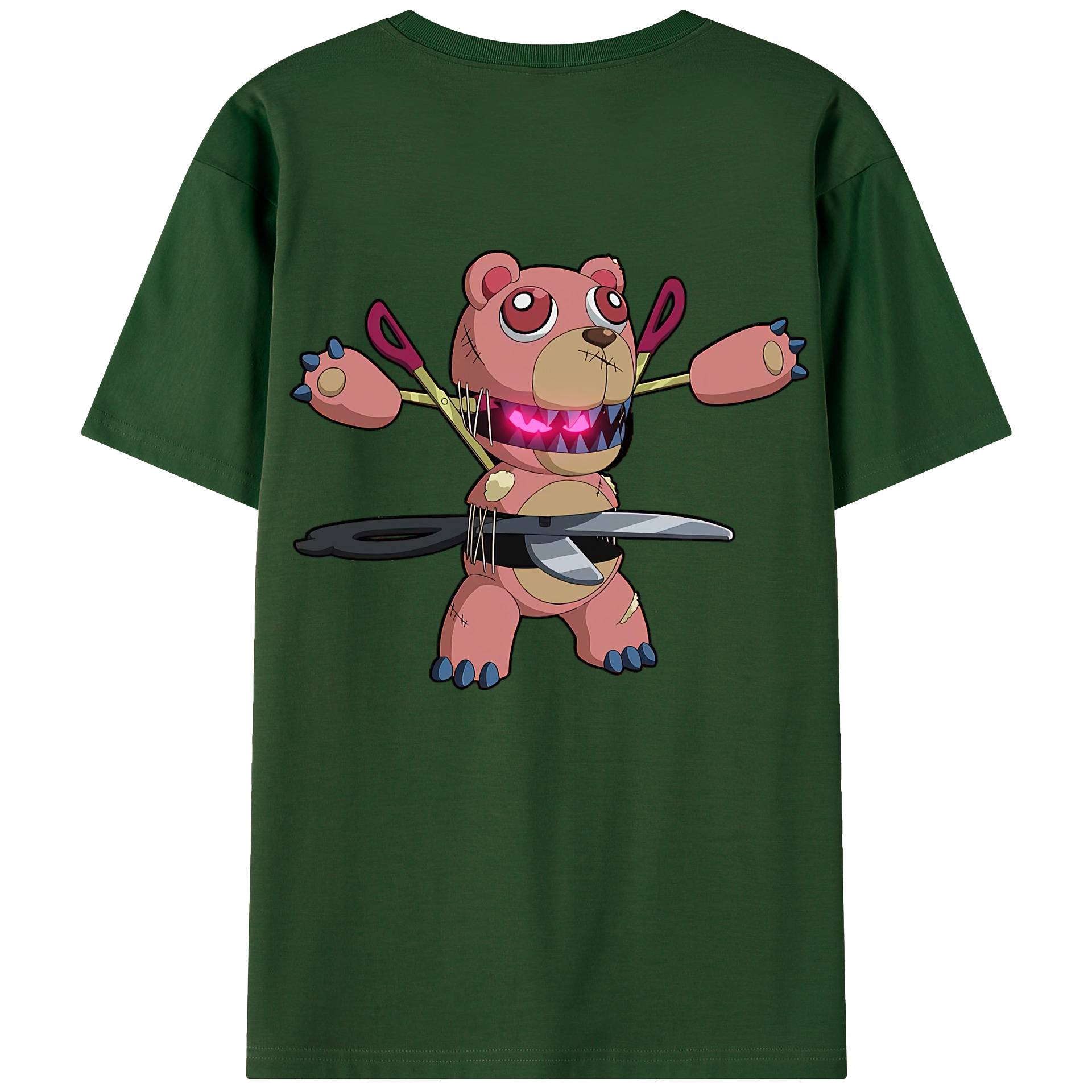 （画像用） 遊☆戯☆王 Yu-Gi-Oh! 綿100％半袖Tシャツ（背面プリント）